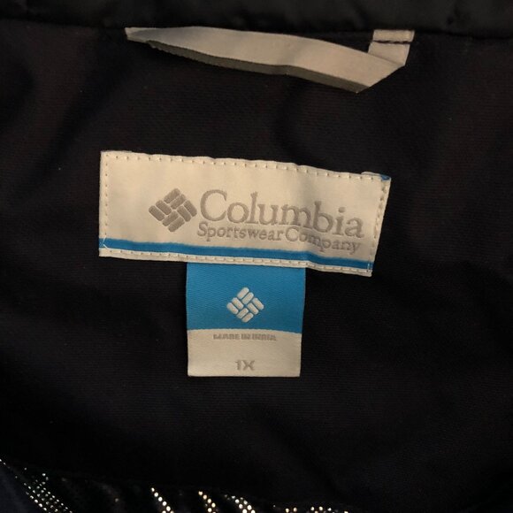 🆕Columbia Women's Alpine Diva Insulated Jacket, 1X-Dark Nocturnal/Bold O/Nova P - Picture 9 of 13